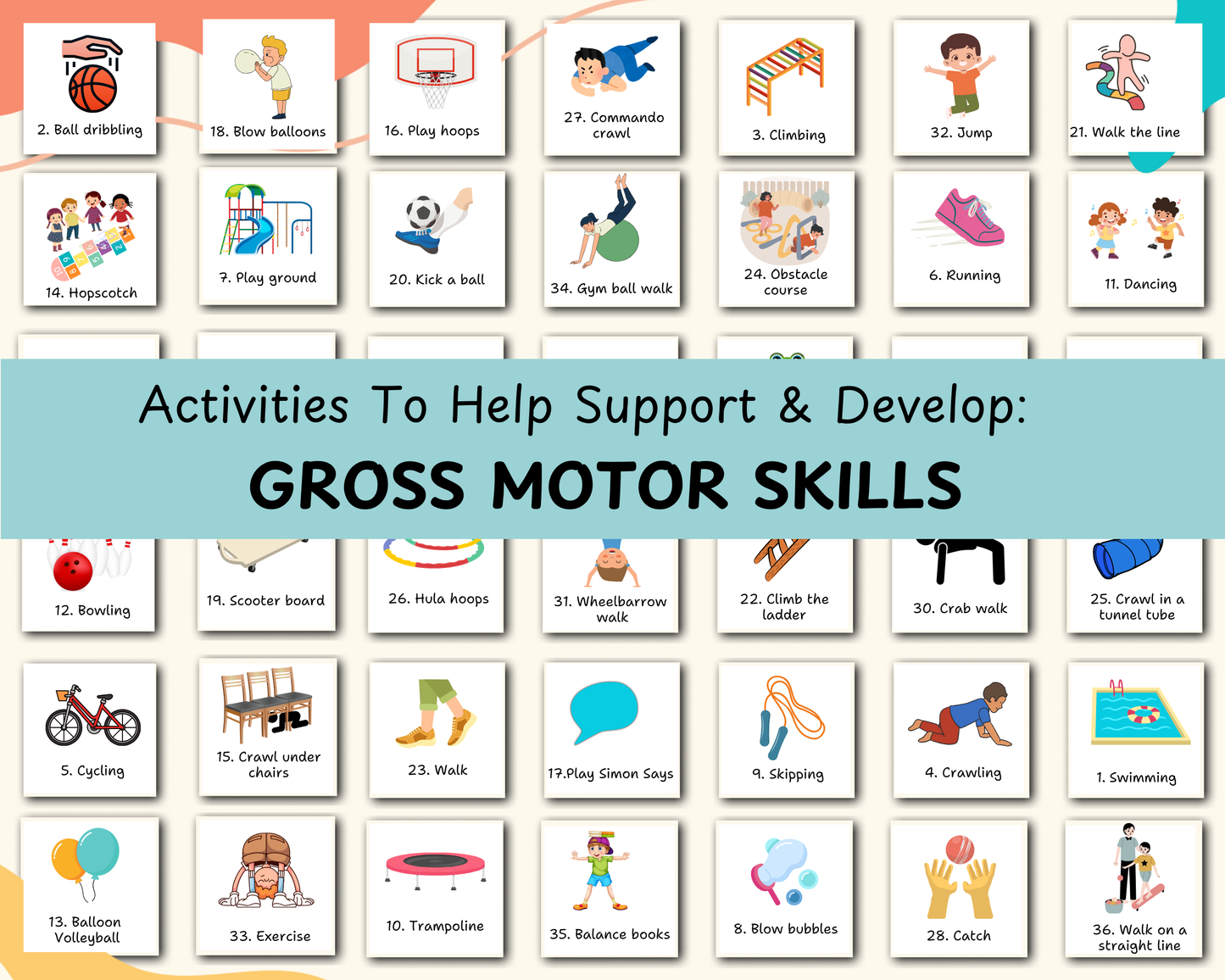 Therapy Activity Cards Bundle for Kids – OT, Sensory, Motor, Calming